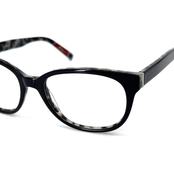 NEW!!! ELLEN DEGENERES Eyeglasses O-04 BLKTT Authentic - Picture 6 of 11